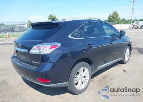 2010 Lexus Rx 450H z USA, uszkodzony, nr VIN JTJBC1BA9A2413288